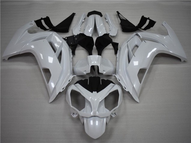 Pearl White 2012-2016 Ninja 650R Fairings