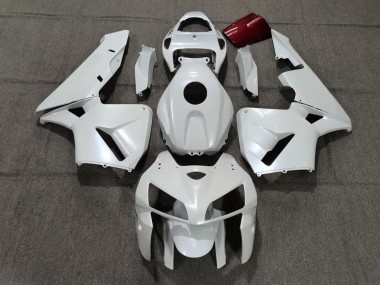 Pearl White 2005-2006 CBR600RR Fairings