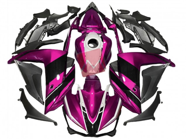 Pink Black and White 2015-2018 R3 Fairings