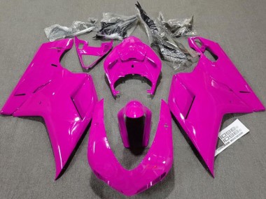 Plain Gloss Pink 2007-2014 Ducati 848 1098 1198 Fairings