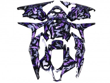 Purple Snow Camo 2009-2012 CBR600RR Fairings
