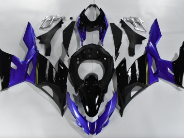 Purple and Black 2018-2023 Ninja 400 Fairings