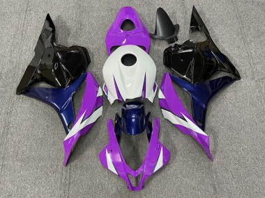 Purple and White 2009-2012 CBR600RR Fairings