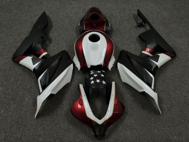 Racing Red and Black 2009-2012 CBR600RR Fairings