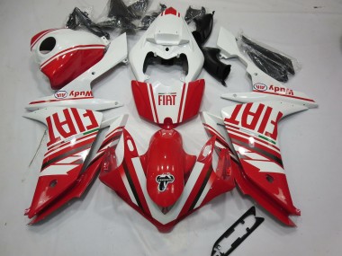 Red Fiat 2007-2008 R1 Fairings
