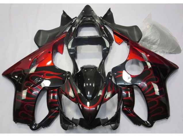 Red Flame 2001-2003 CBR600 F4i Fairings