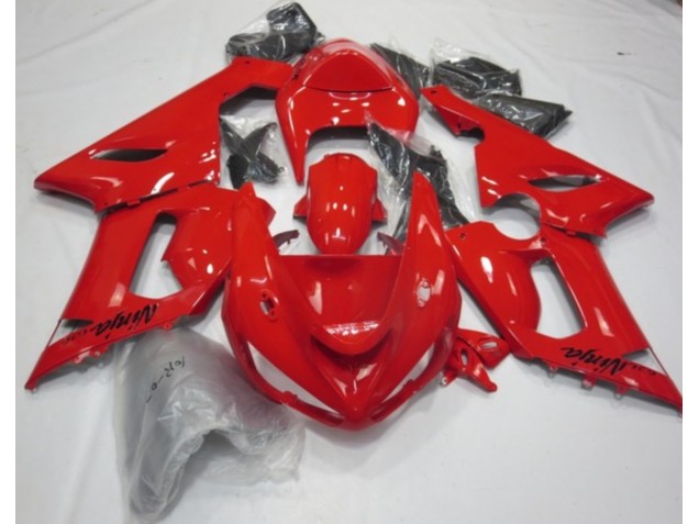 Red Gloss 2005-2006 ZX6R Fairings Red Gloss 2005-2006 ZX6R Fairings