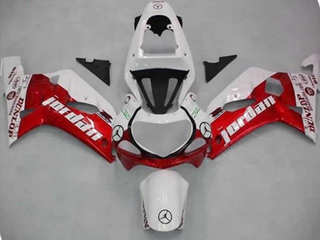 Red Jordan 2001-2003 GSXR 600-750 Fairings Red Jordan 2001-2003 GSXR 600-750 Fairings