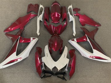 Red OEM Style 2008-2010 GSXR 600-750 Fairings