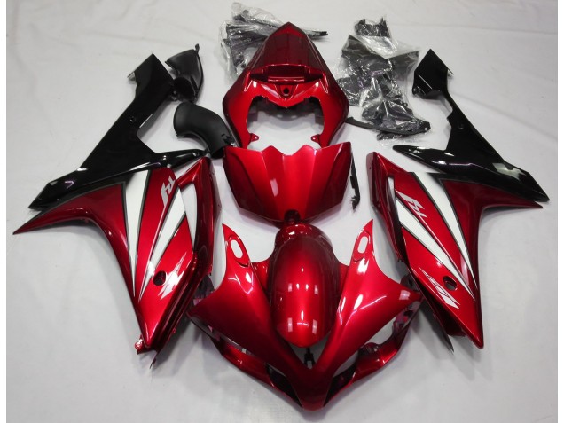 Red White and Black 2007-2008 R1 Fairings Red White and Black 2007-2008 R1 Fairings