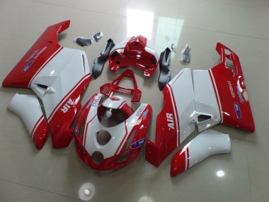 Red and White 2003-2004 Ducati 749 999 Fairings
