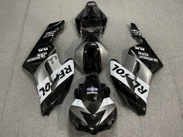 Silver Black Repsol 2004-2005 CBR1000RR Fairings