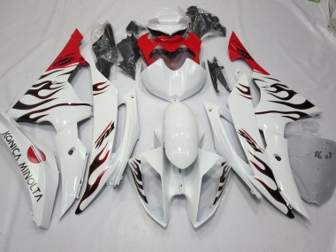 Special Flame Red 2008-2016 R6 Fairings