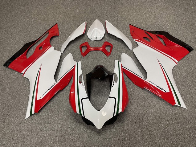 Tri Color 2011-2014 Ducati 1199 Fairings Tri Color 2011-2014 Ducati 1199 Fairings