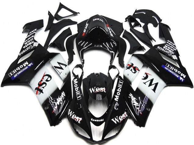 West Gloss Slick 2007-2008 ZX6R Fairings West Gloss Slick 2007-2008 ZX6R Fairings