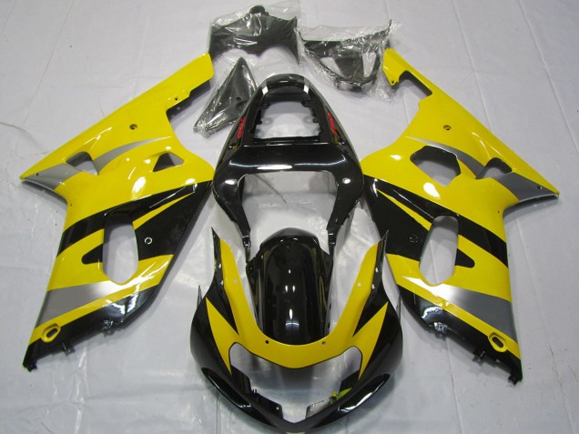 Yellow OEM Style 2001-2003 GSXR 600-750 Fairings Yellow OEM Style 2001-2003 GSXR 600-750 Fairings