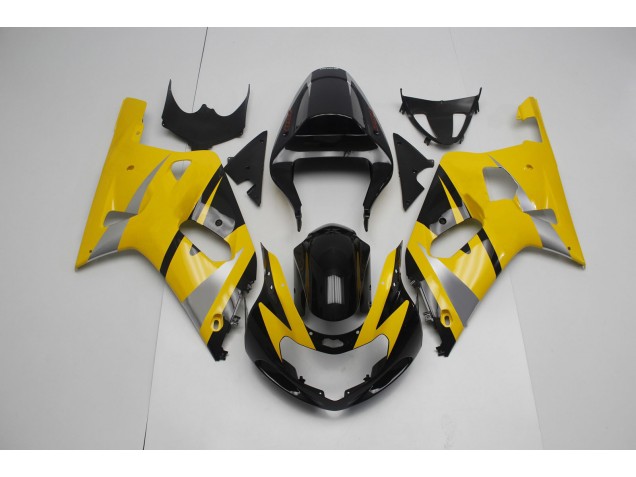 Yellow and Black 2001-2003 GSXR 600-750 Fairings Yellow and Black 2001-2003 GSXR 600-750 Fairings