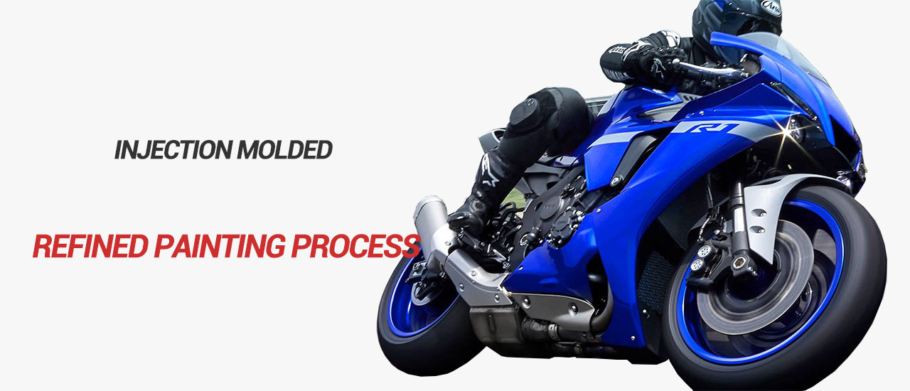 Injection Molded, Refined Painting Process | FairingWill Canada Official